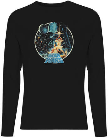Star Wars Classic Vintage Victory Unisex Long Sleeve T-Shirt - Black - XXL - Black