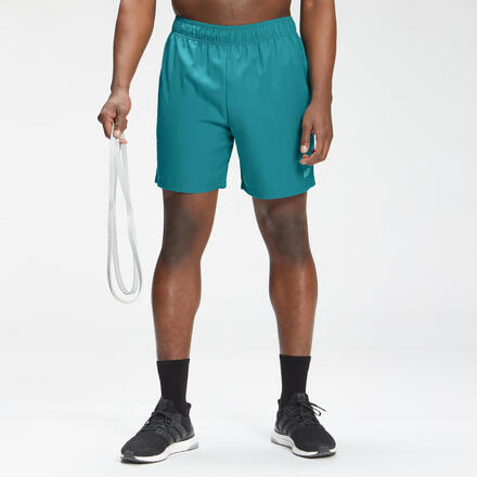 MP Men's Repeat Mark Graphic Training Shorts | Teal | MP - XXS