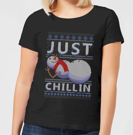 Just Chillin Women's T-Shirt - Black - 5XL - Black