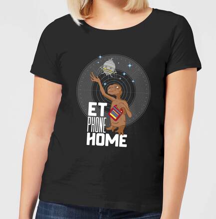 ET E.T. Phone Home Women's T-Shirt - Black - L - Black