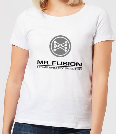 Back To The Future Mr Fusion Women's T-Shirt - White - XXL