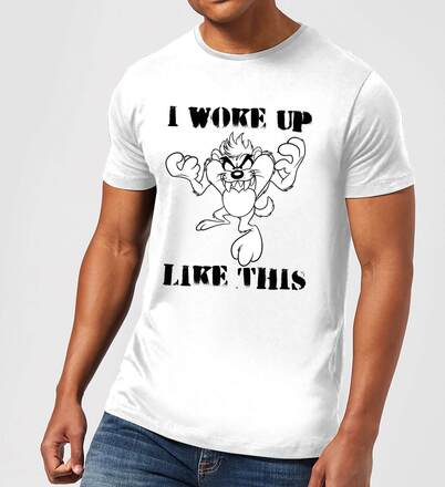 Looney Tunes I Woke Up Like This Men's T-Shirt - White - M
