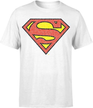 Originals Official Superman Crackle Logo Men's T-Shirt - White - M