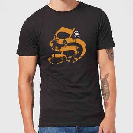 Stay Strong Palm Logo Men's T-Shirt - Black - 4XL - Black