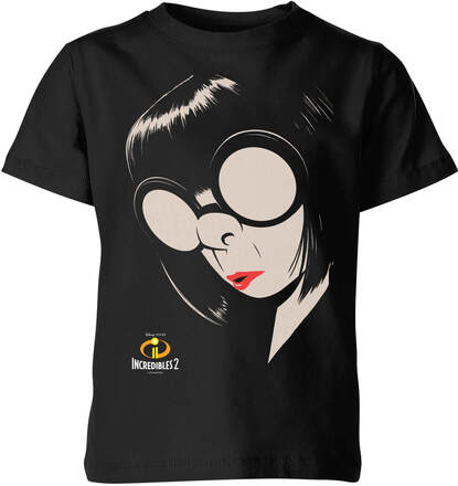 Incredibles 2 Edna Mode Kids' T-Shirt - Black - 7-8 Years - Black