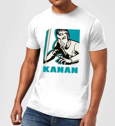 Star Wars Rebels Kanan Men's T-Shirt - White - L - White