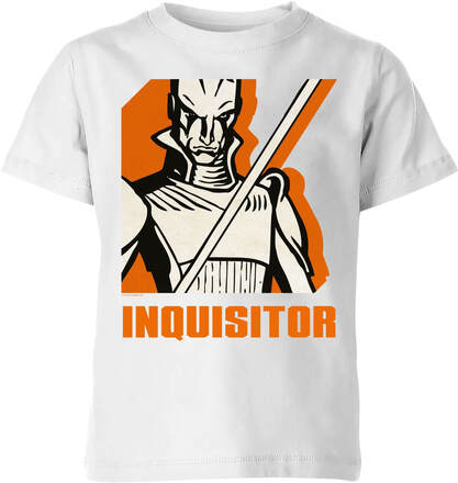 Star Wars Rebels Inquisitor Kids' T-Shirt - White - 7-8 Years