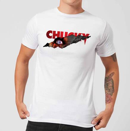 Chucky Tear Men's T-Shirt - White - XXL - White