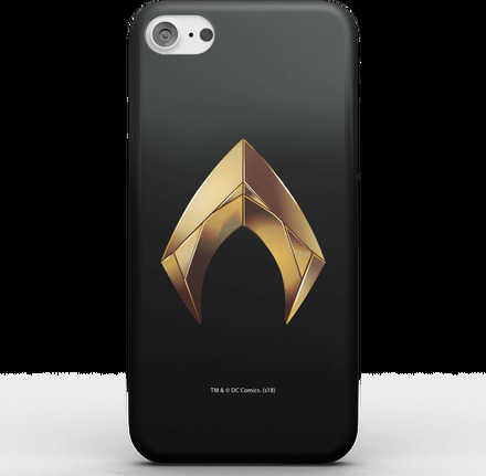 Aquaman Gold Logo Phone Case for iPhone and Android - iPhone 7 Plus - Snap Case - Matte