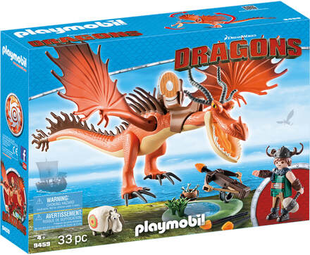 Playmobil DreamWorks Dragons Snotlout and Hookfang (9459)