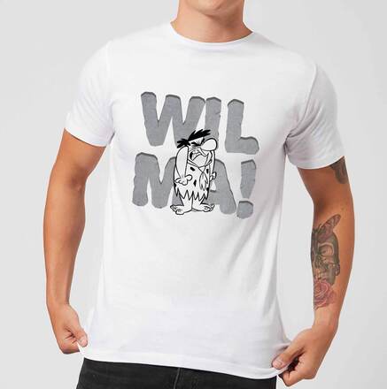 The Flintstones WILMA! Men's T-Shirt - White - XL