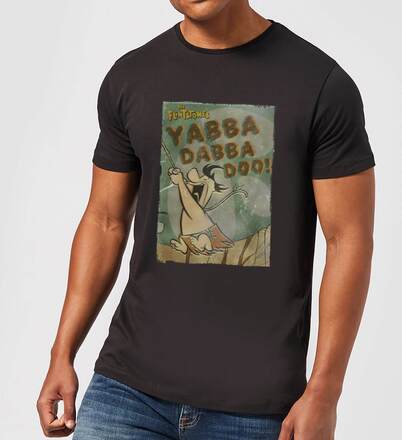 The Flintstones Yabba Dabba Doo! Men's T-Shirt - Black - L