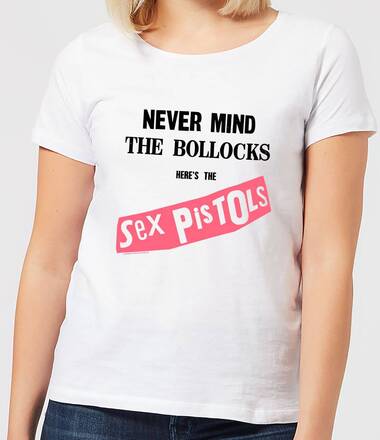 Sex Pistols Never Mind The B*llocks Women's T-Shirt - White - L - White