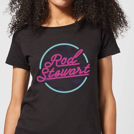 Rod Stewart Neon Women's T-Shirt - Black - M