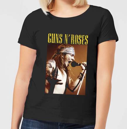 Guns N Roses Axel Live Women's T-Shirt - Black - L