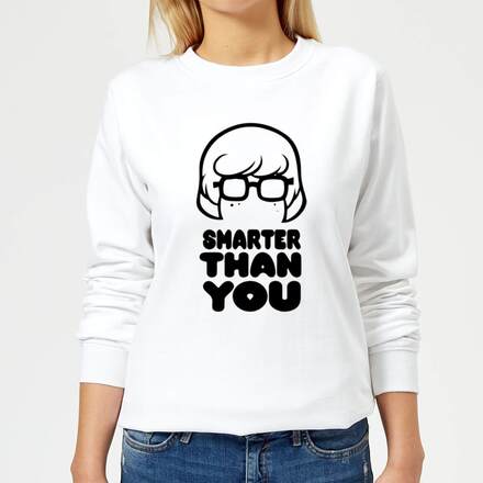 Scooby Doo Smarter Than You Women's Sweatshirt - White - L - White