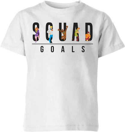 Scooby Doo Squad Goals Kids' T-Shirt - White - 9-10 Years