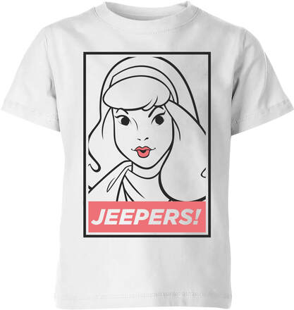 Scooby Doo Jeepers! Kids' T-Shirt - White - 11-12 Years - White