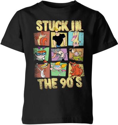 Cartoon Network Stuck In The 90s Kids' T-Shirt - Black - 7-8 Years - Black