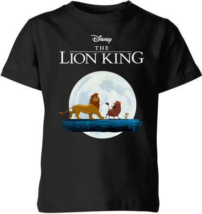 Disney Lion King Hakuna Matata Walk Kids' T-Shirt - Black - 7-8 Years