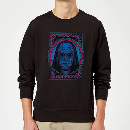 Harry Potter Death Mask Sweatshirt - Black - S - Black