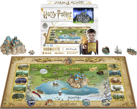 Harry Potter Mini Hogwarts Puzzle (543 Pieces)