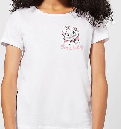 Disney Aristocats Marie I'm A Lady Women's T-Shirt - White - M