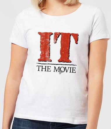 IT The Movie Women's T-Shirt - White - L - White
