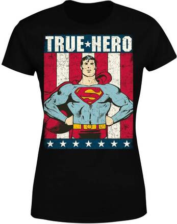 DC Originals Superman True Hero Women's T-Shirt - Black - L - Black