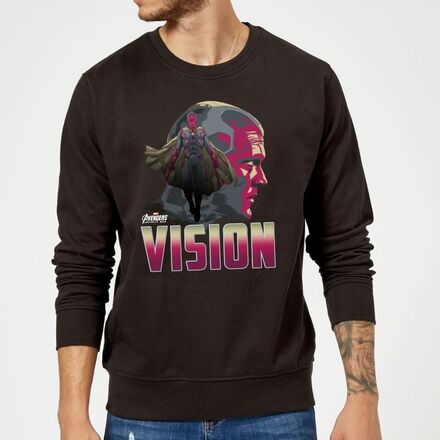 Avengers Vision Sweatshirt - Black - M - Black