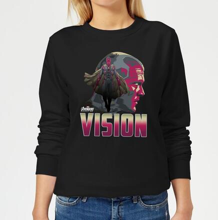 Avengers Vision Women's Sweatshirt - Black - XXL - Black