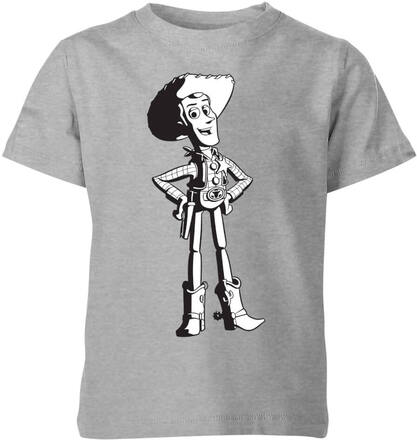 Toy Story Sheriff Woody Kids' T-Shirt - Grey - 9-10 Years