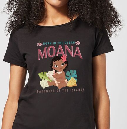 Moana Born In The Ocean Women's T-Shirt - Black - XXL
