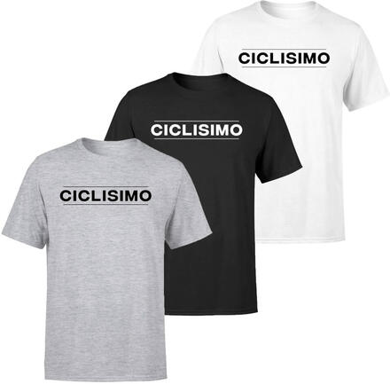 Ciclisimo Men's T-Shirt - L - Grey