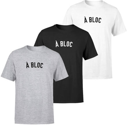 A Bloc Men's T-Shirt - S - Grey