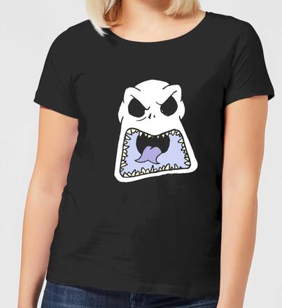Nightmare Before Christmas Jack Skellington Angry Face Women's T-Shirt - Black - XL - Black