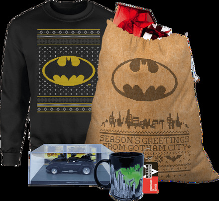 DC Batman Mega Christmas Gift Set (Worth £65) - Women's 5XL - Black