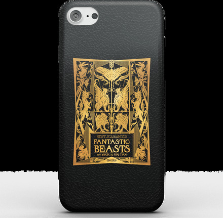 Fantastic Beasts Text Book Phone Case for iPhone and Android - Samsung S6 Edge - Snap Case - Matte