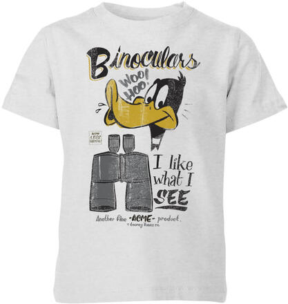 Looney Tunes ACME Binoculars Kids' T-Shirt - Grey - 7-8 Years