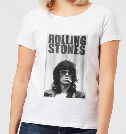 Rolling Stones Keith Smoking Women's T-Shirt - White - M