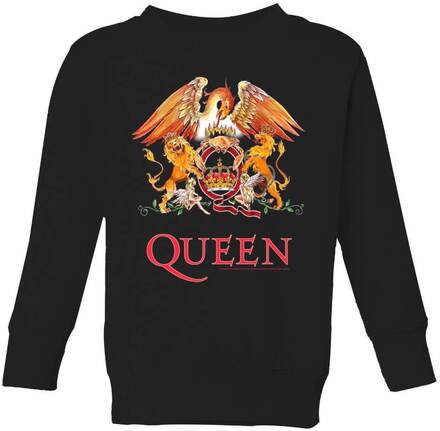 Queen Crest Kids' Sweatshirt - Black - 9-10 Years