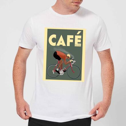 Mark Fairhurst Cafe Racer Men's T-Shirt - White - XXL