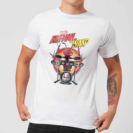 Marvel Drummer Ant Men's T-Shirt - White - S