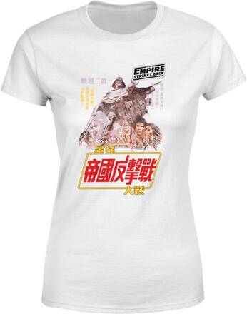 Star Wars Empire Strikes Back Kanji Poster Women's T-Shirt - White - L