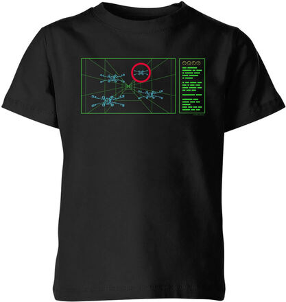 Star Wars X-Wing Target Kids' T-Shirt - Black - 9-10 Years