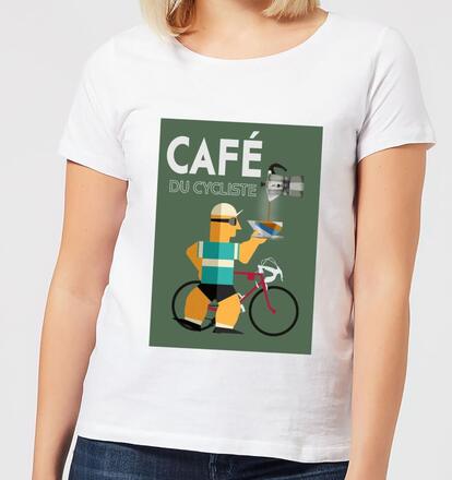 Mark Fairhurst Cafe Du Cycliste Women's T-Shirt - White - M