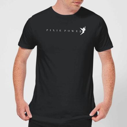 Disney Peter Pan Tinkerbell Pixie Power Men's T-Shirt - Black - XS - Black