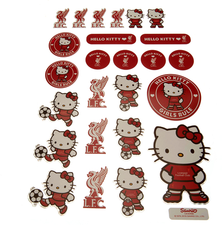 Liverpool FC Hello Kitty Klistermærker