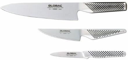 GLOBAL - Knivset 3-delar G-2, GS-1, GSF-15