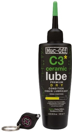 Muc-Off C3 Ceramic Lube Tør Kædeolie, 120ml